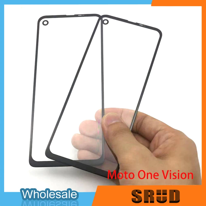 Laminated OCA Front Outer Glass For Motorola One P30 XT1941 One Vision P50 XT1970 One Action XT2013 LCD Touch Screen Outer Glass