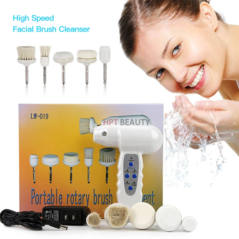 

Electric Face Cleansing Brush Electric Silicone Face Cleansing Brush Facial Cleanser Pore Face Cleansing Brush Massager Machine