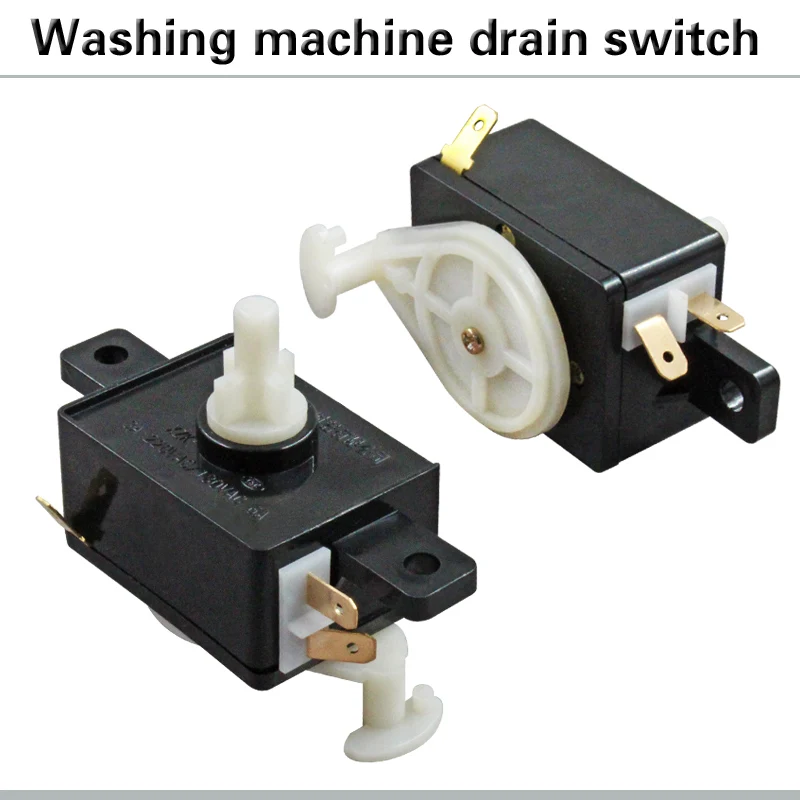 Double cylinder washing machine drain function switch accessories Semi-auto washing machine drain switch