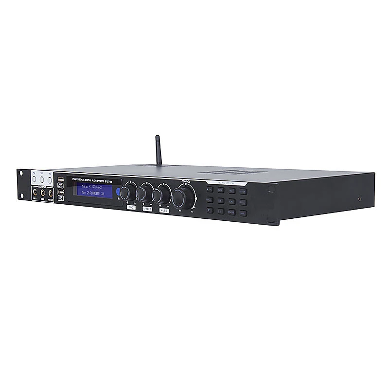 Paulkitson AP880 DSP Digital Audio Processor Professional Karaoke Speaker Effects Processor WIFI USB Bluetooth Audio System