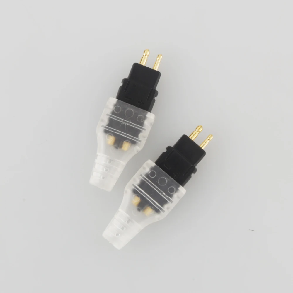 Transparent Vergoldet Aktualisiert adapter für HD580 HD600 HD650 Kopfhörer Headset für diy kopfhörer upgrate kabel