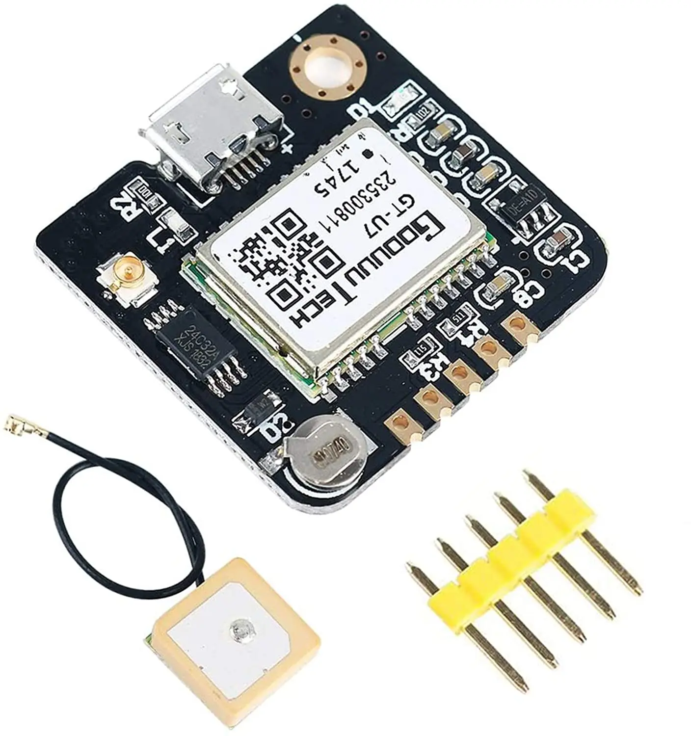 

GPS Module GPS NEO-6M(Ar duino GPS, Drone Microcontroller GPS Receiver) Compatible with 51 Microcontroller STM32 Ar duino UNO R3