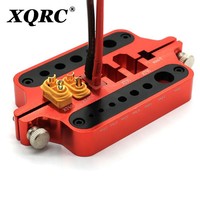 RC Car Parts Metal mini Red Soldering Tool Holder Model Cars Drone Marine Welding Tool T plug Connector XT60 XT90