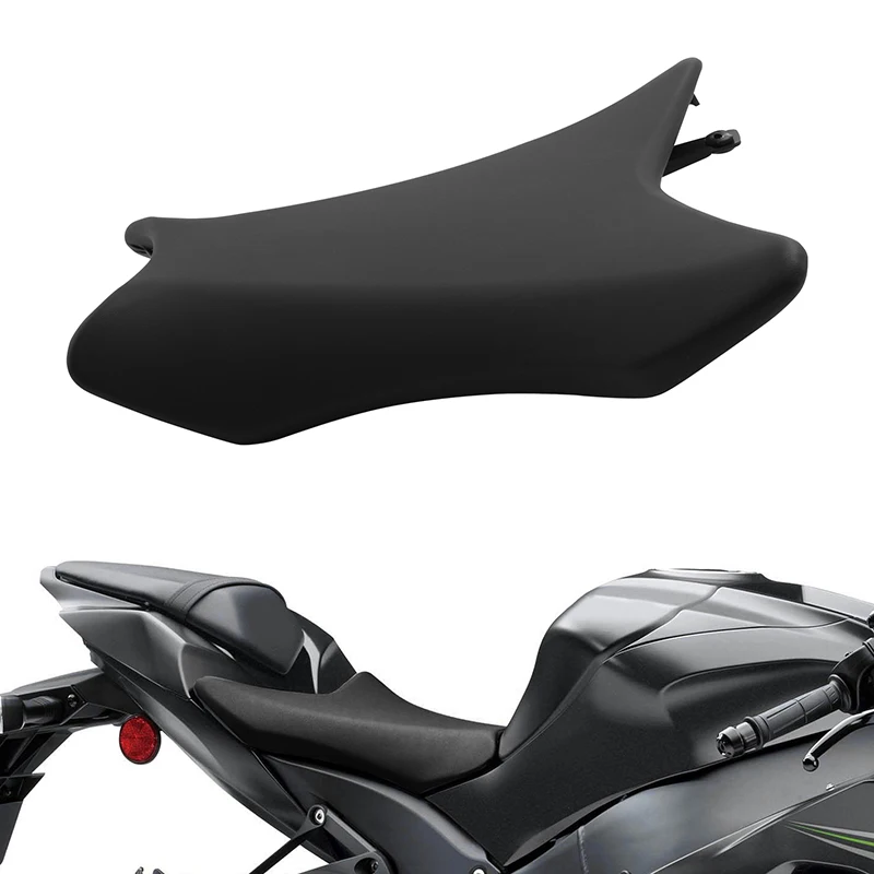 Motorcycle Front Driver Seat Cushion For Kawasaki Ninja ZX10R 2016 2017 2018 2019 2020 black