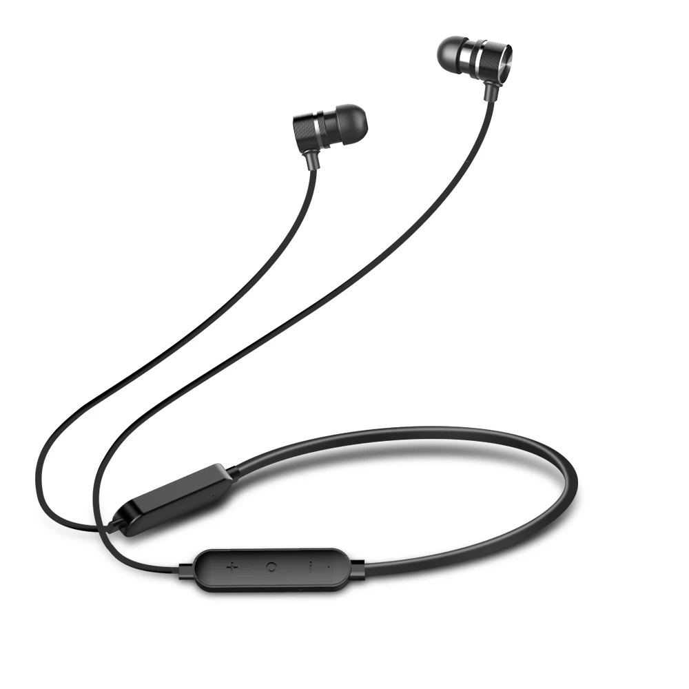 Bluetooth Headphones Neckband Wireless Headset Sport Noise Cancelling Earbuds Mic for Gym Running Compatible Bluetooth Device