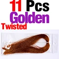 11Pcs Gold Twisted