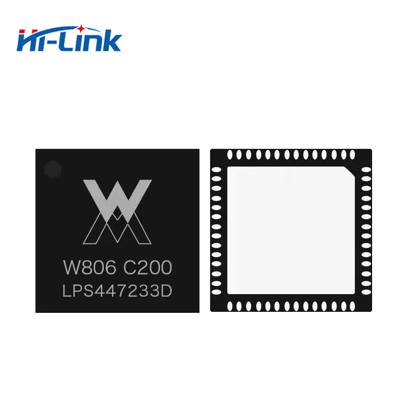 Free Shipping Hi-Link 2pcs/Lot New W806 MCU Chip Microcontroller Built-in UART GPIOC CDK Development Environment Low Power IOT