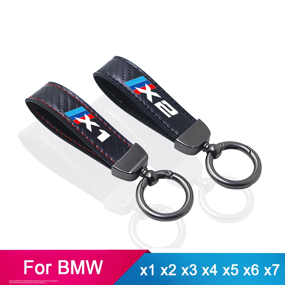 car Key chain fiber keychain for bmw x1 x3 x4 x5 x6 x7 e84 f48 f25 e83 f26 e53 e70 f16 e71 f49 f39 g01 g08 g02 f15 f85 g05 f86