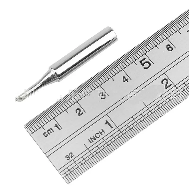 10 pz/lotto 900M-T-B I K 2.4D 1.6D 1.2D 4C 3C 2C 1C Sharp saldatura sostituzione saldatura punte di ferro stazione strumento punte di saldatura