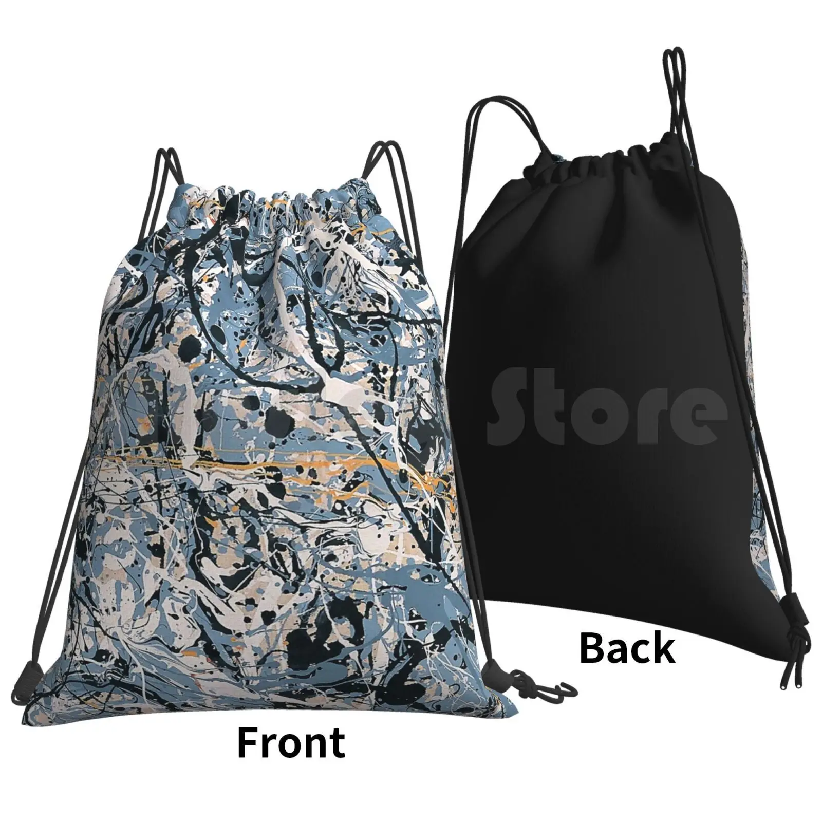 Stone Roses Backpack Drawstring Bag Riding Climbing Gym Bag Baggy New Order Ian Brown John Squire Music Band The Stone Roses