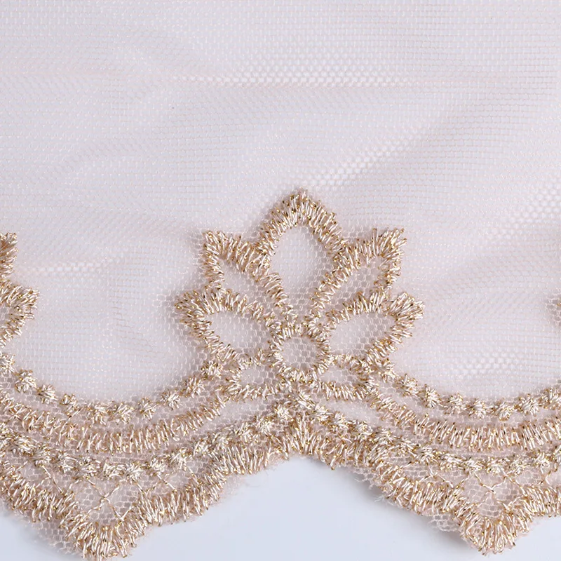 3 Yards Lace Embroidery Lace Fabric Throw Pillow Cushion Decoration Accessories DIY Tablecloth Clothing Decoration Decoration