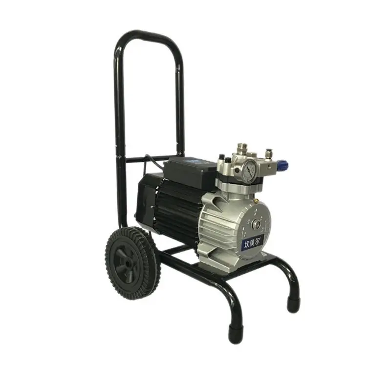 Spruzzatrice Airless ad alta pressione elettrica della pittura del lattice della piccola macchina di spruzzatura della parete interna ed esterna di KBR-750