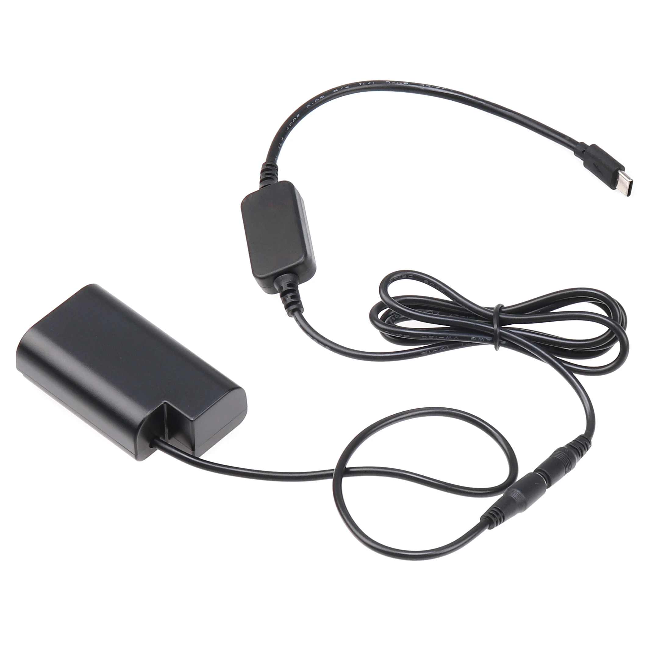 FOTGA DMW-BLJ31 الدمية مهايئ بطارية لوحة + نوع C كابل لباناسونيك S1 S1H S1R