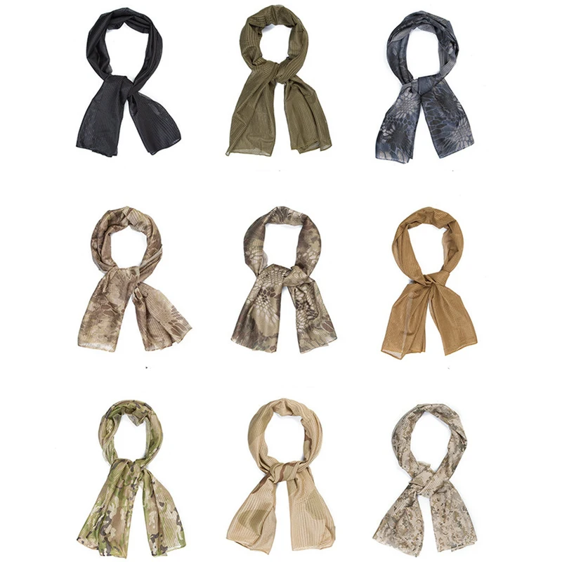 Pasamontañas táctico camuflaje multiposición outdoor mesh - imagen 3