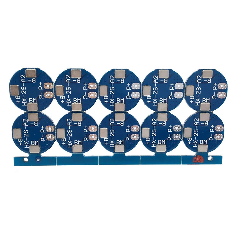 

10PCS/LOT 2S 5A Li-ion Lithium Battery 7.4v 8.4V 18650 Charger Protection Board bms pcm for li-ion lipo battery