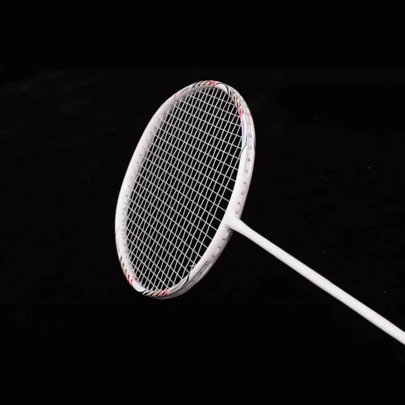 Raquette de badminton professionnelle ultralégère avec sac, 100% carbone, entraînement sportif, hors commandes, 24-30 artériel G5, 8U