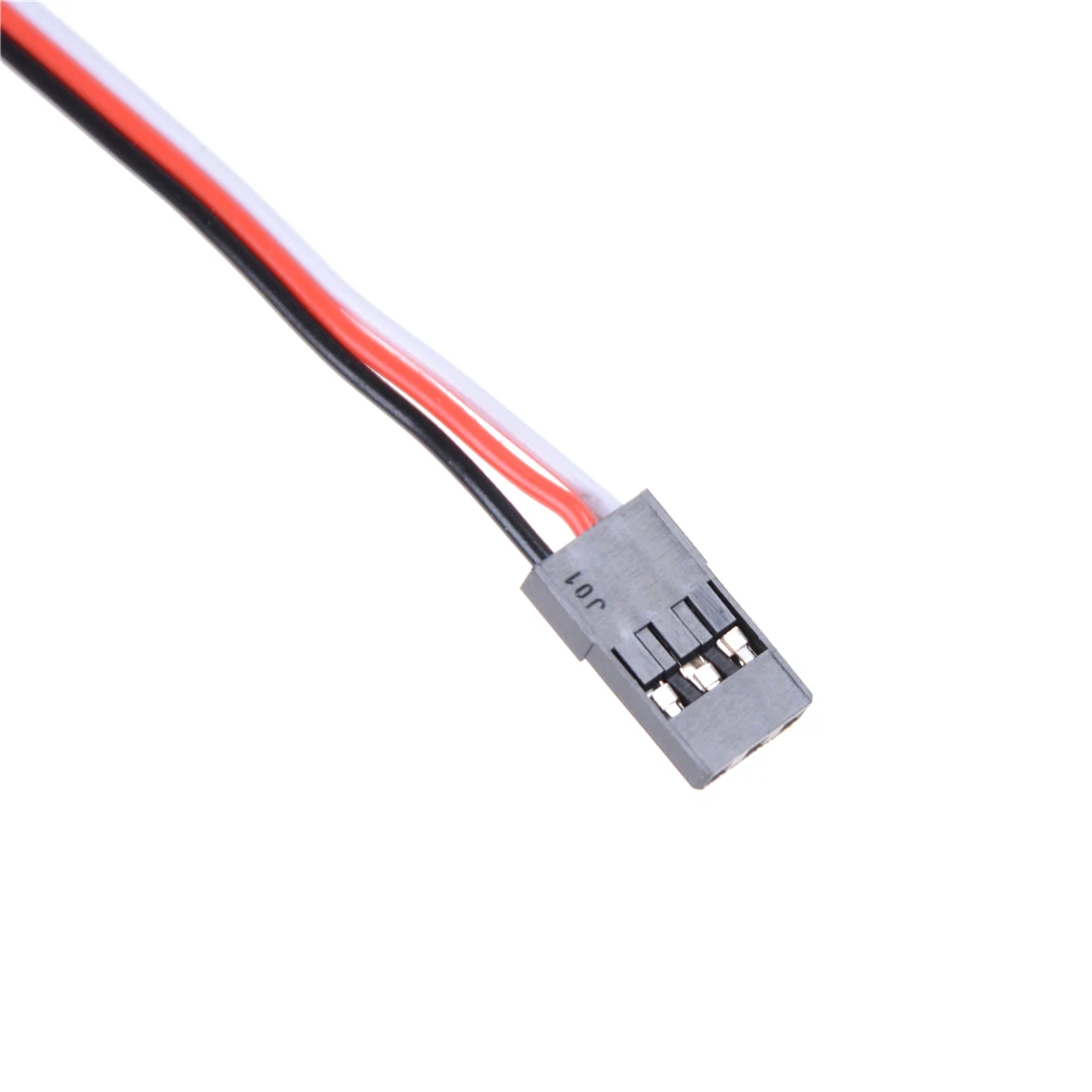 10Pcs 10cm 26AWG to Male JR Plug Servo Extension Lead Wire Cable