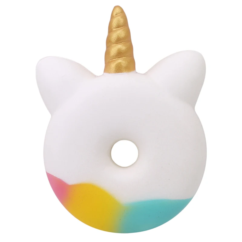 Jumbo Squishy Kawaii Donut Unicorn Food Squishies Slow Rising Stress Relief Squeeze Toys for Baby Charismas Gift  For Kids