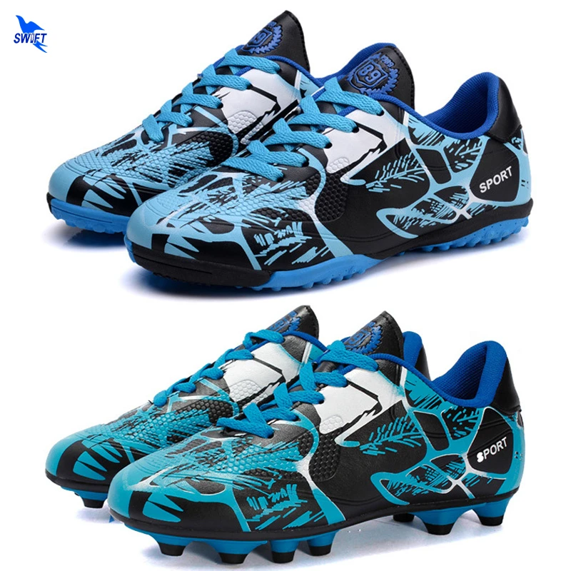 31-45 Men Boys AG TF Soccer Shoes Turf FG Kids Football Boots Teens Futsal Cleats Outdoor Lawn/Hard Court Training Sport Sneaker