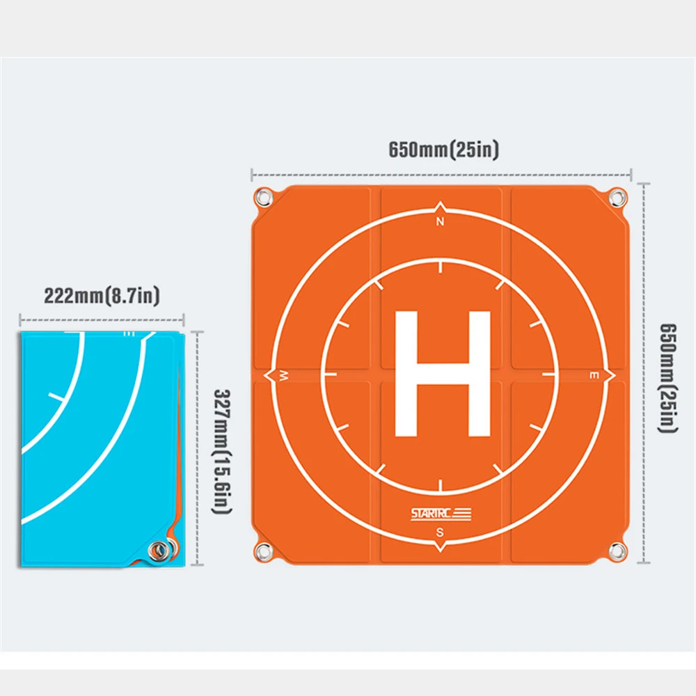 Landing Pad 65/110/56/80cm Foldable Parking Mat Universal For DJI M300 RTK/Mavic Air 2S/Insprie 2/Phantom 4 Pro/Husban Mini SE