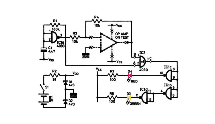 Commonly Used Operational Amplifier Tester Single Operational Amplifier Dual Operational Amplifier TL071 TL072 TL081 TL082