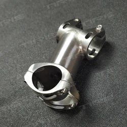 TIRIS-Titanium MTB CNC Integrated Bike Stem, Ultralight Bicycle, 28.6/25.4*25.4/31.8mm, 5 °-45 °, Custom Angle