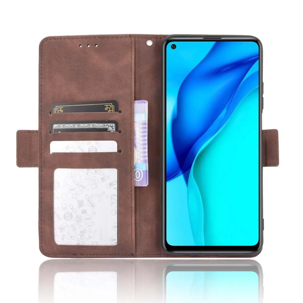 Leather phone case for Huawei Mate 40 Lite / maimang 9 back Cover Flip wallet with stand Coque