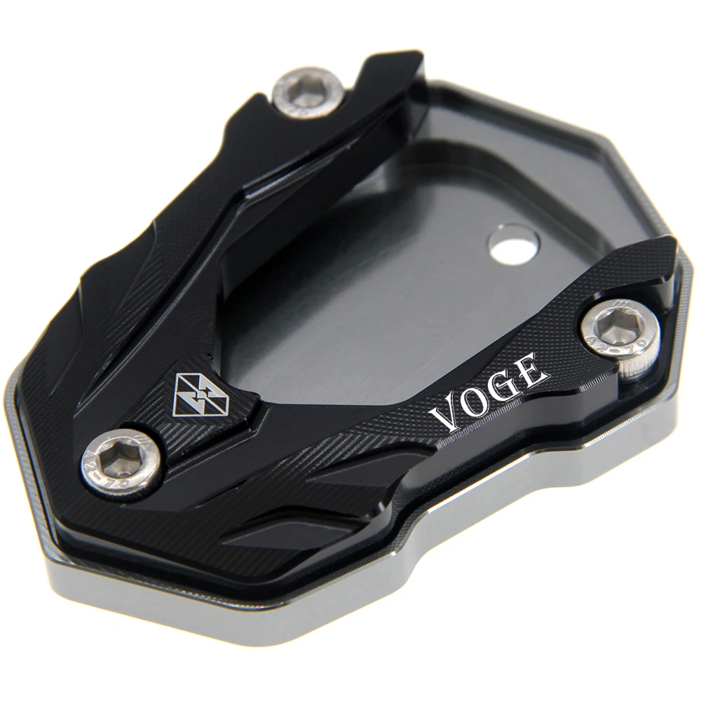 

For VOGE 500DS 600DS 500R 500 600 DS Motorcycle Side Kickstand Stand Extension Plate Pad Enlarger