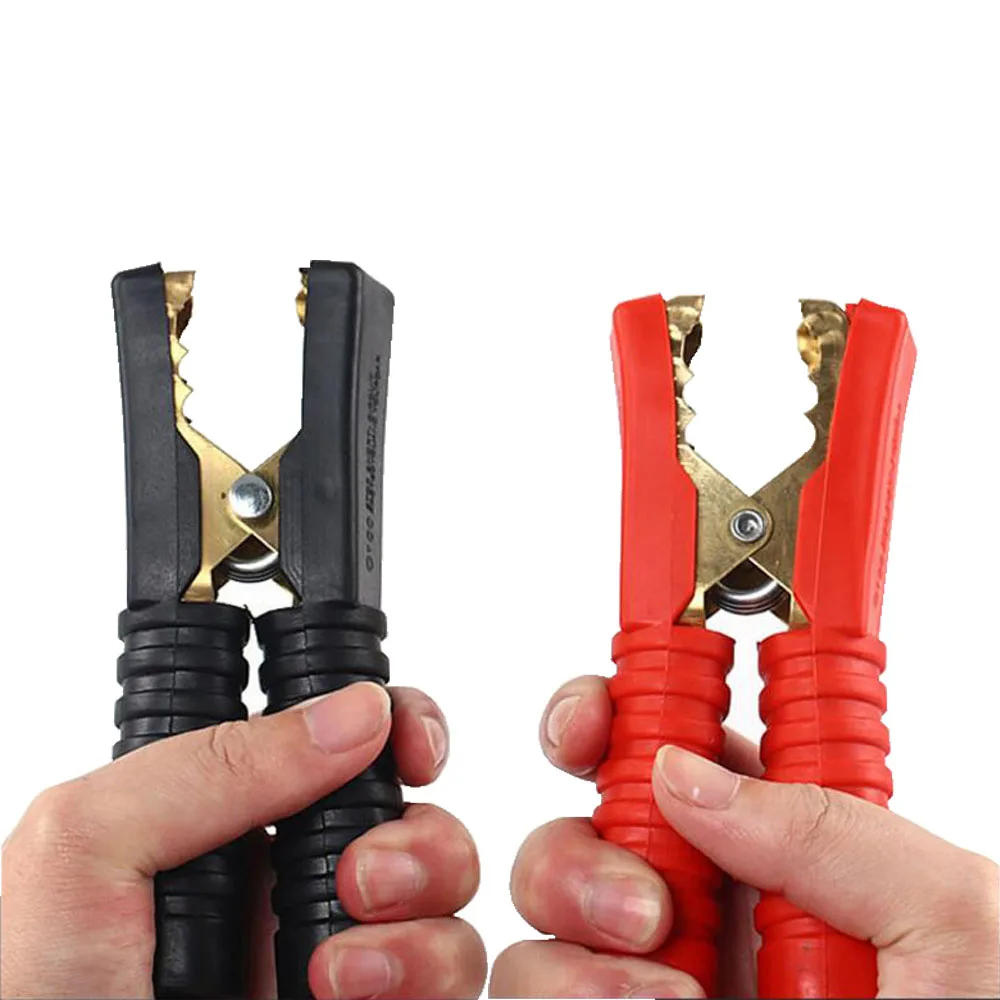 50A-200A Electrical Crocodile Alligator Battery Insulated Clip Connector Plastic Handle Test Alligator Clip For Electric Project