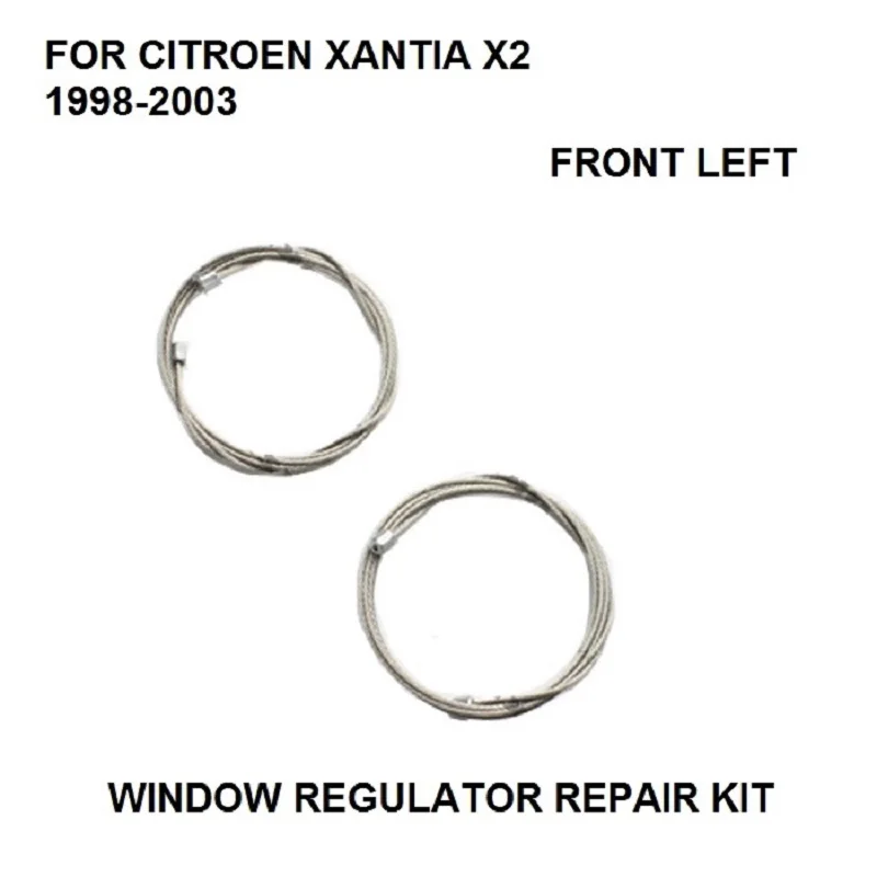 

FOR CITROEN XANTIA X2 WINDOW REGULATOR REPAIR KIT FRONT LEFT NEW 1998-2003