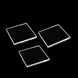 High Permeability Quartz Glass Square Piece 20*20*0.5/1mm Spot Jgs1 Far Ultraviolet Optical Coating Substrate