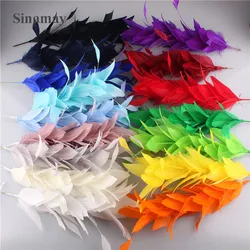 Beautiful Goose Feathers Wedding Decoration DIY Accessories Vintage Red Hairpin Dinner Party Decoratives Plume Headwear 1PCS/LOT