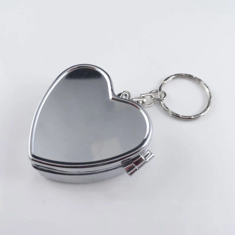 Waterproof Metal Medicine Pill Box Case Storage Drug Organizer Heart Round Tablet Pillbox Container Stash Holder Hot