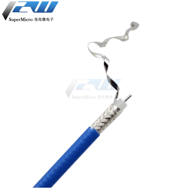 

High frequency test cable SS402 mechanical phase stabilized cable 18GHZ cable assembly can be customized, silver tape wrapping