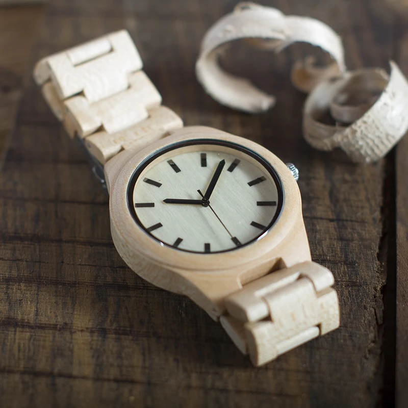 montre homme BOBO BIRD Wood Watches for Men Special Prices Wristwatches High Quality Wooden Timepiece Clock Man Dropshipping