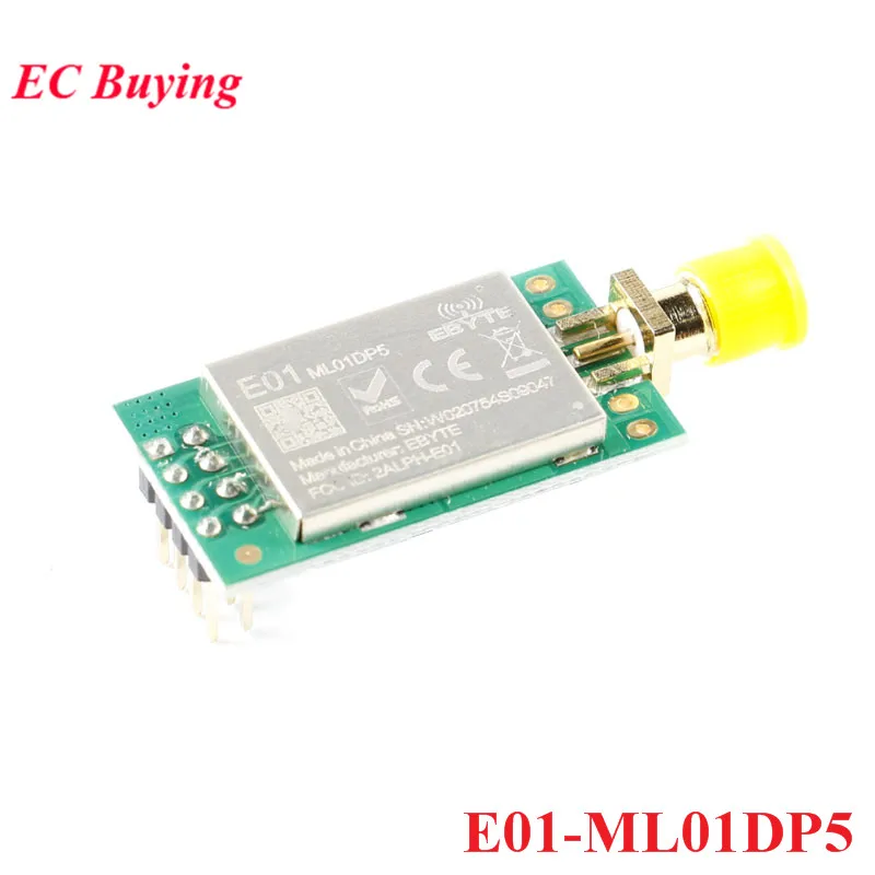 nrf24l01 E01-ML01DP5 E01-2G4M27D 2.4G nRF24L01P+PA+LNA Long Range 2500m 5000m RF Wireless Transceiver Receiver Module Board