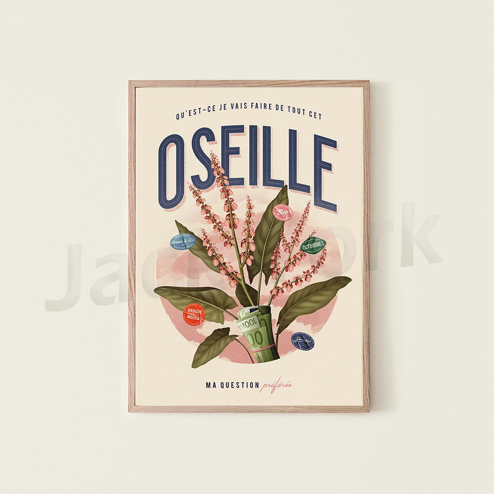 Oseille - Pôster, Garde la pêche - Pôster, Patates de Forain - Pôster