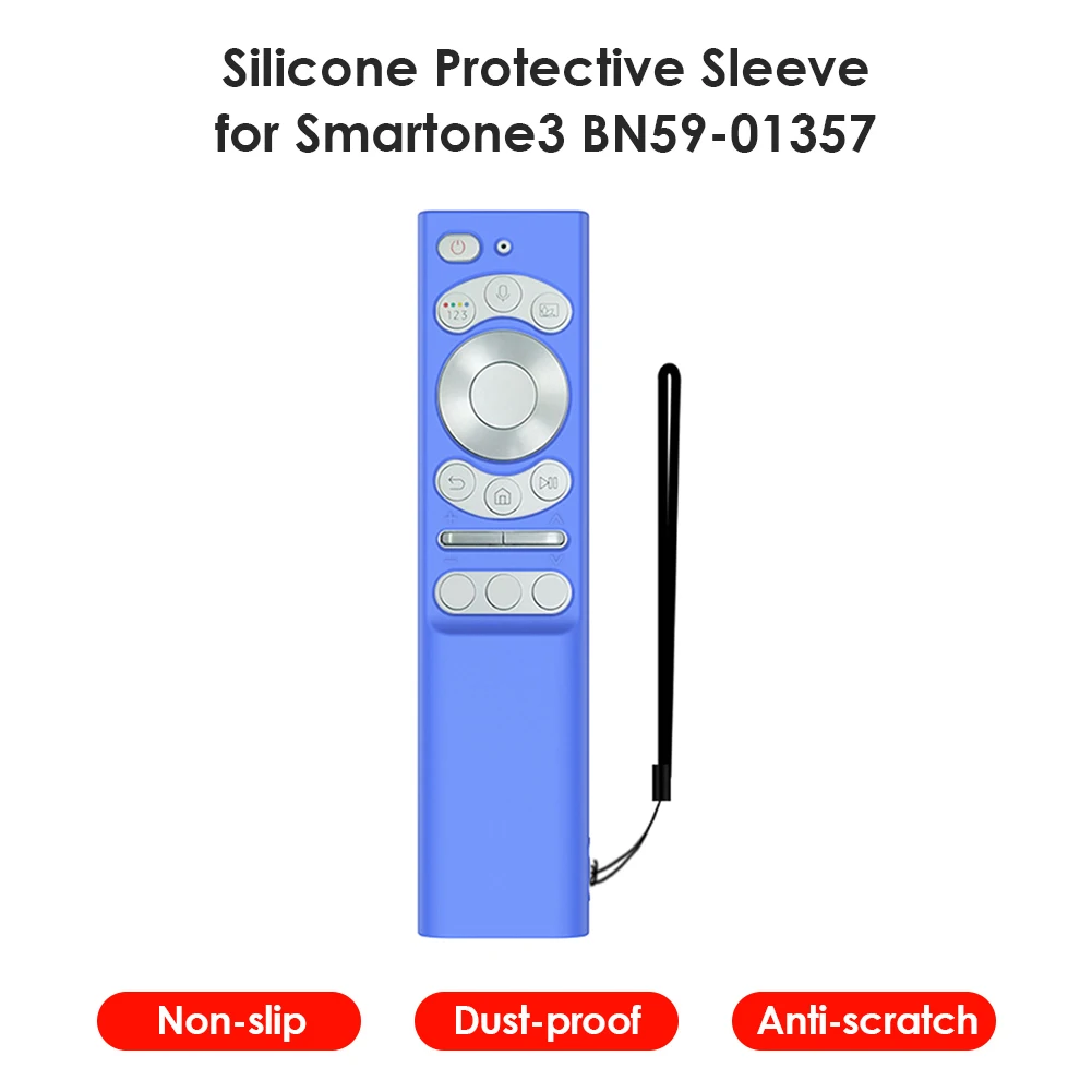 1 шт., силиконовый чехол для пульта дистанционного управления для Samsung smartone 3