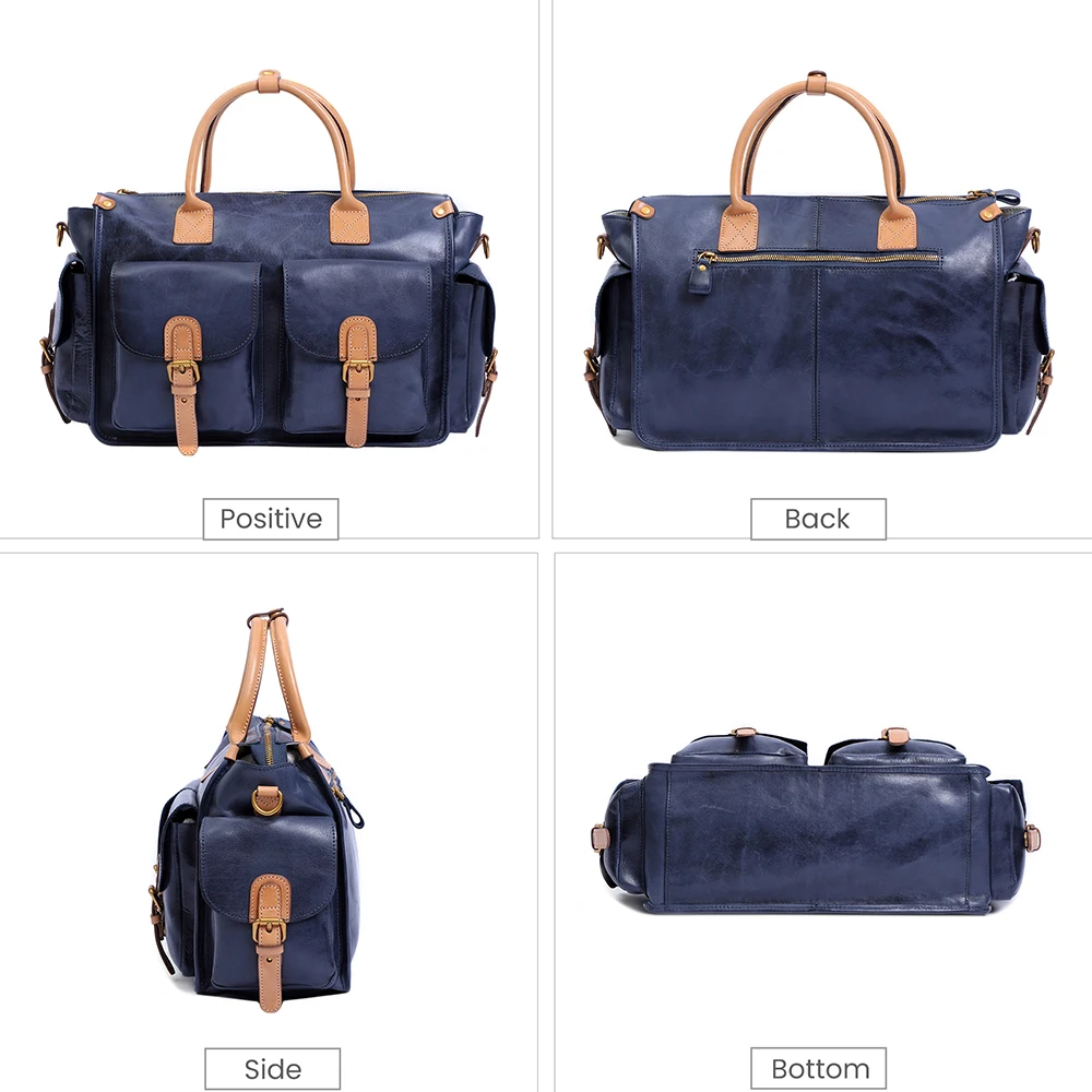 Jogujos mulheres viagem duffel homem do vintage grande-capacidade bolsa de moda ginásio portátil bolsa de couro genuíno sacos crossbody saco saco