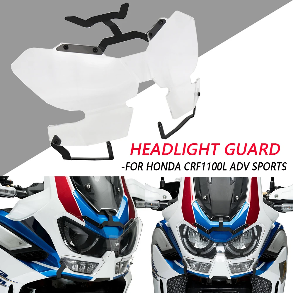 

CRF1100L Adv Sports Motorcycle Headlight Head Light Guard Protector Cover For Honda CRF1100L Africa Twin Adventure Sports