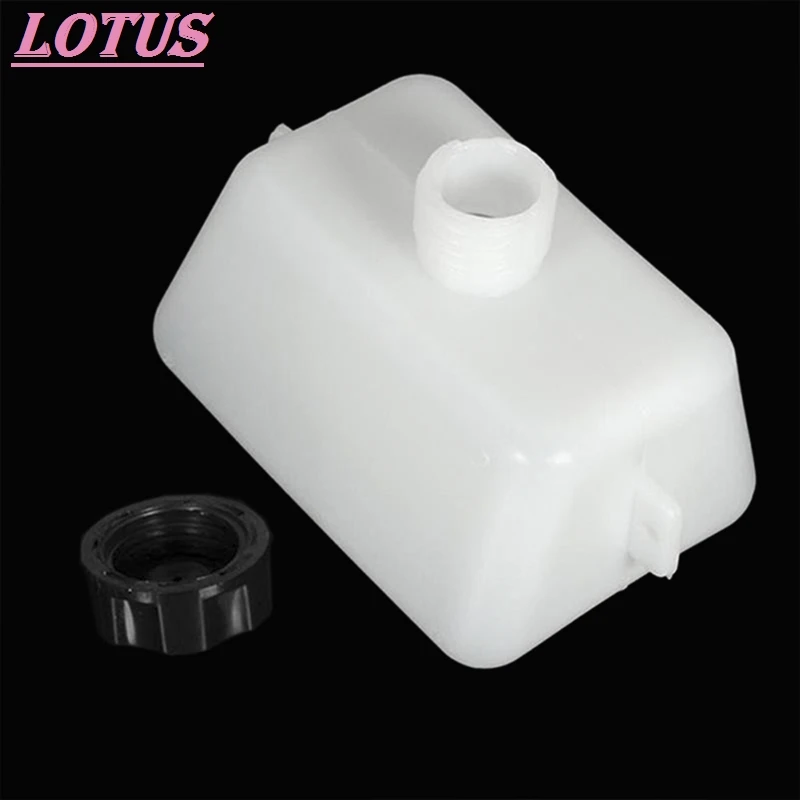 White Plastic Motorcycle Petrol Fuel Tank For Mini Motor Dirt Bike Dirtbike Filter 1L Motorcycles Accessories 1pc