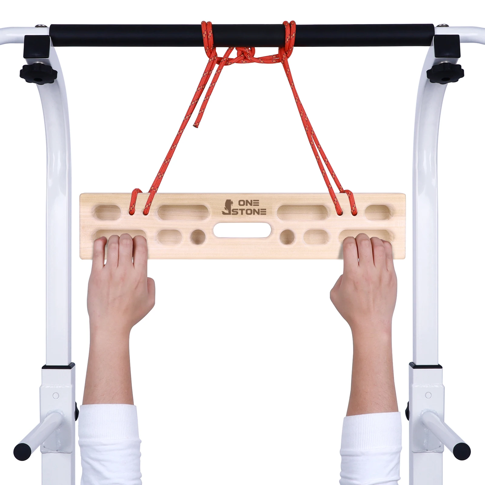 Multifunctional Hanging Wooden Finger Board, Enhance Finger Strength, Rock Climbing Lever, Pull-up Training