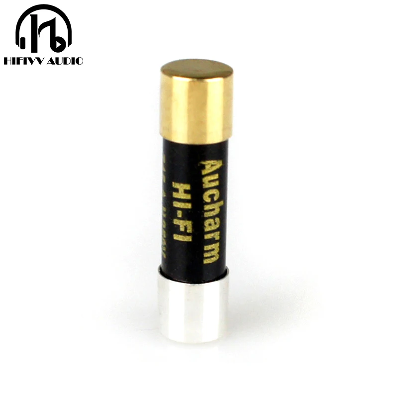 5*20 Sicherung von Sound Reim Hifi Fieber Grade Einkristall Sterling Silber Nano für Audio verstärker Sockel langsame Sicherung schmelzen