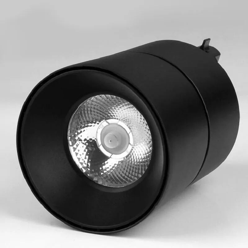 Led Track Verlichting 4 Draden 3 Fase 30W Spotlights Rail Lampen Binnenverlichting