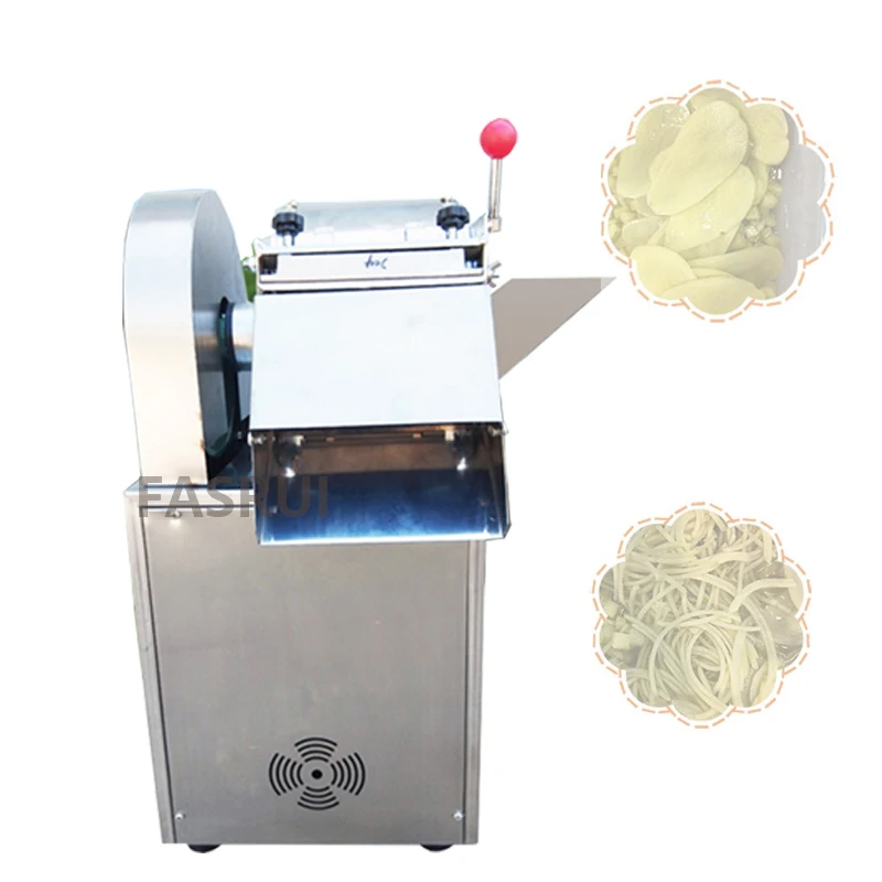 

Commercial Multifunctional Vegetable Cutter Potato Shredder Dicing Machine Lemon Slice Cheese Grater Electric