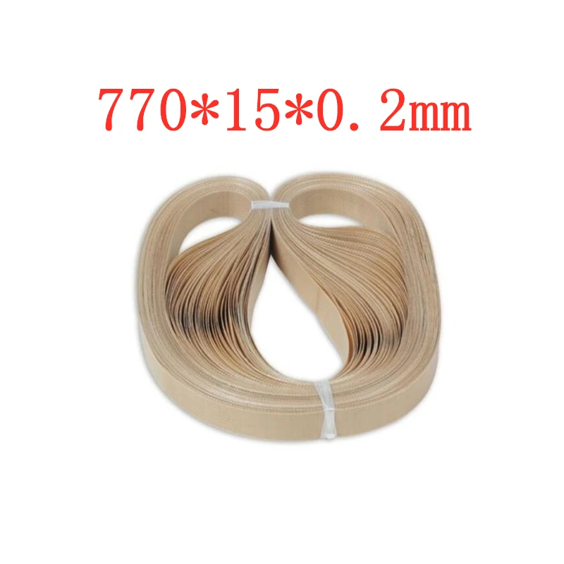 

50pcs 770*15*0.2mm for FR-900/1000 sealing machine spare parts of Sealing Belt