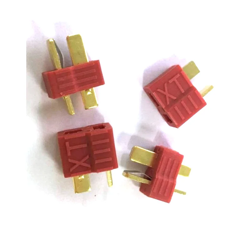 20pcs Anti-skidding Deans Plug T Style Connector Female / Male for RC Lipo Battery ESC Rc Helicopter (10pair)