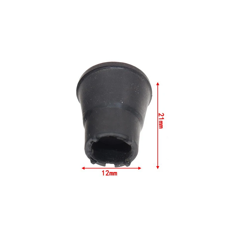 Black Rear Trunk Tailgate Upper part Cushioning Granular Rubber Pad 1PCS For Toyota Prado LC120 FJ120 2003-2009