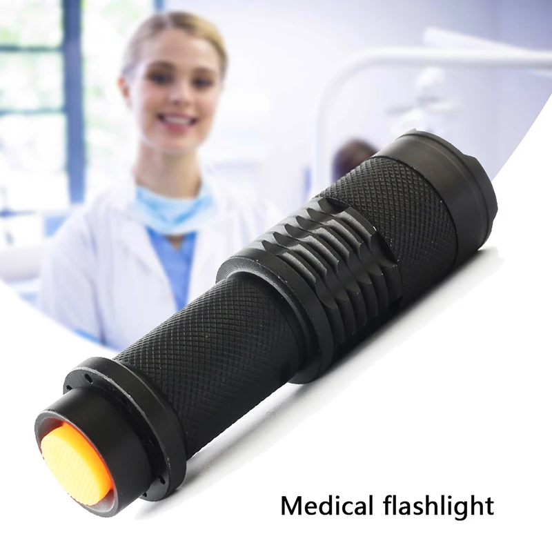 LED UV Flashlight Ultraviolet Torch With Zoomable Mini Black Pen Light Lamp Pet Urine Stains Detector Scorpion Hunting