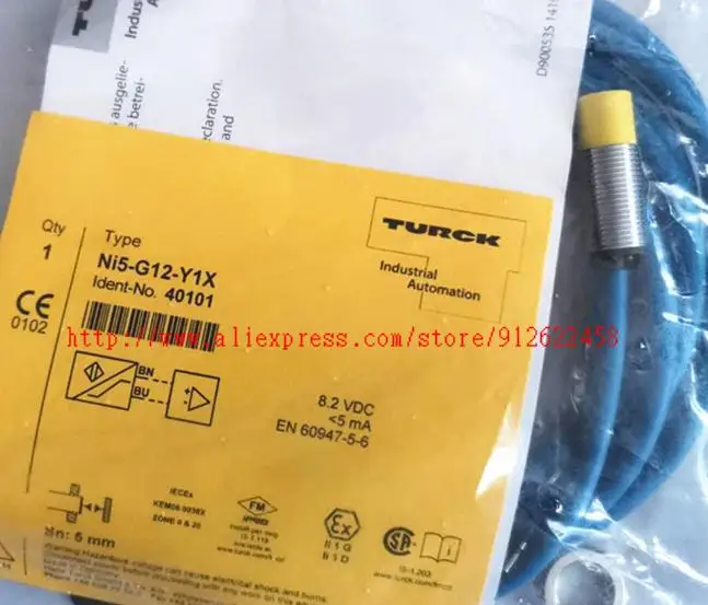 NI5-G12-Y1X Turck New High-Quality Proximity Switch Sensor